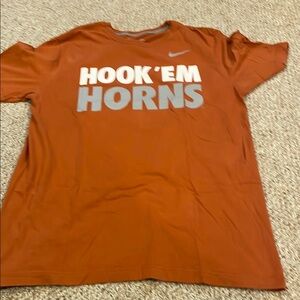 Nike Orange Hook 'Em Horns Tee